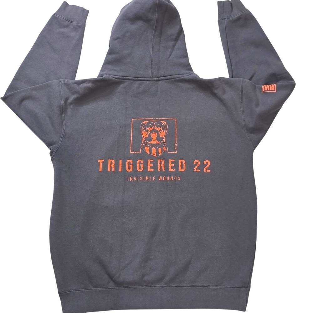 Independent Trading Co. Mens Size‎ M Triggered 22 Hoodie Pullover Sweatshirt